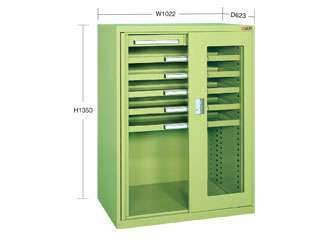 サカエ　ミニ工具室・横ケント式　　KK1021A