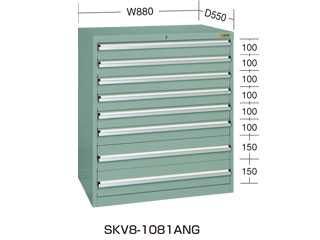 サカエ SKVキャビネット SKV8-1081ANG ウエダ金物【公式サイト】