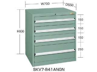 サカエ　ＳＫＶキャビネット　SKV7-841ANGN