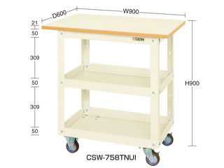サカエ　ＣＳスーパーワゴン　CSW-758TNU