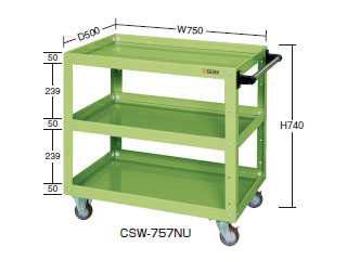 サカエ　ＣＳスーパーワゴン　CSW-757