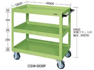 サカエ　ＣＳスーパーワゴン　CSW-908F