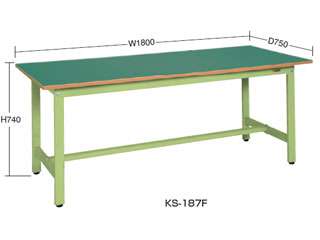 サカエ　軽量作業台ＫＳタイプ　ＫＳ−１８６Ｆ