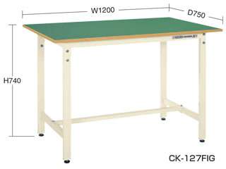 サカエ　軽量作業台ＣＫタイプ　ＣＫ−１２７ＦＩＧ