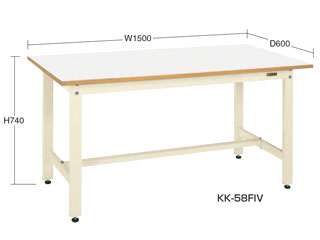 サカエ　軽量作業台ＫＫタイプ　ＫＫ−５７ＮＩ