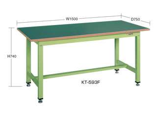 サカエ　中量作業台ＫＴタイプ　　ＫＴ−５９３Ｆ