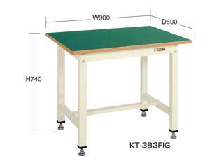 サカエ　中量作業台ＫＴタイプ　ＫＴ−３８３ＦＩＧ