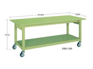 サカエ　中量作業台ＫＢタイプ移動式　ＫＢＦ−１８７