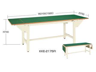 サカエ　作業台・延長テーブル（折りたたみ式）　ＫＫＥ−２１７５ＦＩ