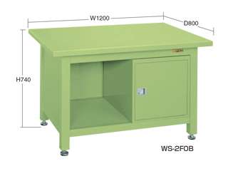 サカエ　超重量作業台Ｗタイプ　ＷＦ−２Ｆ０Ｂ