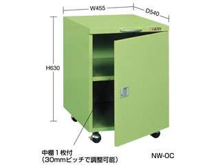サカエ　作業台用キャビネットワゴン　ＮＷ−０Ｃ