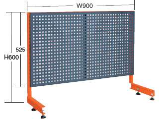 サカエ　作業台用上部パンチングパネル　Ｍ−９０ＰＤＯＲ