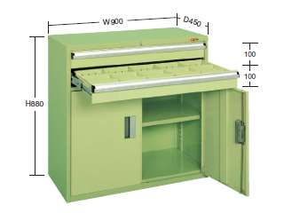 サカエ　工具管理ユニット　ＫＵ−１０２Ｂ