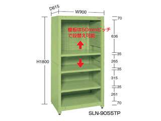 サカエ　スチールラック　ＳＬＮ−９０５５ＴＰ