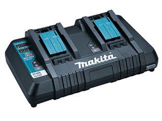 A DC18RD 2口急速充電器 マキタ 互換 充電器 14.4v - 18v