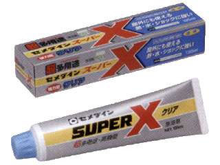 セメダイン　AX-041　スーパーXクリア　（135mL×5パック）
