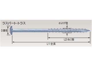 WAKAI　6950MRK　ラスパート　木下地用　トラス(400本)