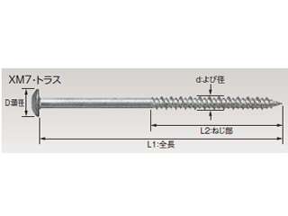 WAKAI　6935MSK　ステンレスXM7　木下地トラス(500本)