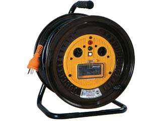 日動　三相200Vロック(引掛)式電工ドラム/30m　ND-EB330L-20A