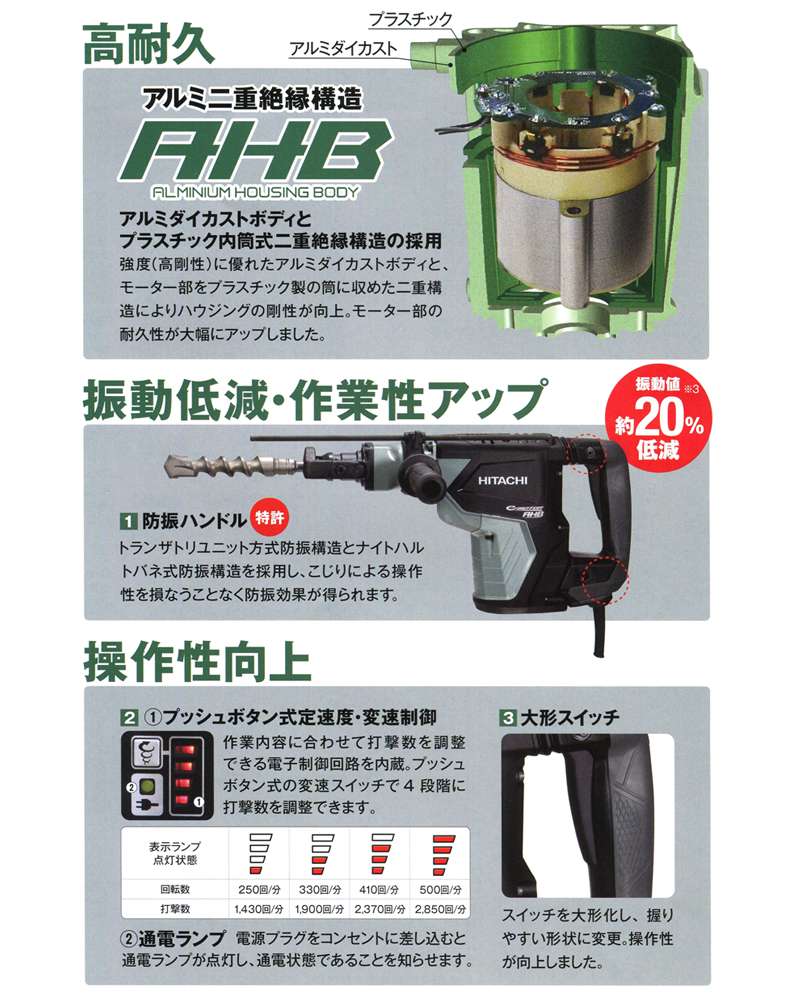 日立 DH40SE(ハンマドリル)-