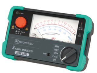 共立電気計器　絶縁抵抗計　KEW3431