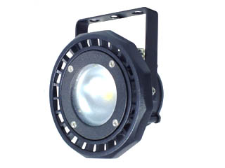 日動　LEDカラービックナイター10W(吊下げ型)　LEN-10D-P-1P-B(青)