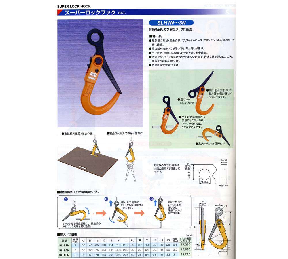 スーパーツール(SUPERTOOL) スーパーロックフック SLH2N - 4