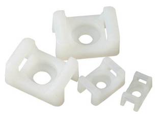 トラスコ　結束バンド固定具(ねじタイプ)　THC-1(100個入)