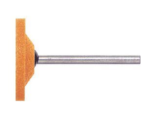トラスコ　WA(赤)軸付砥石(軸径3mm)　平　MO-641P(10本入)