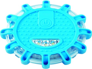 トラスコ　電池式LED警告灯　TLWL-B(青)