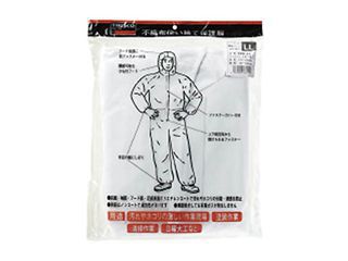 トラスコ　不織布使い捨て保護服　フード付ジャンパー　TPC-F-M(Mサイズ)