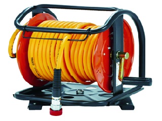 トラスコ　C型エアーリール　ワンタッチカップリング付き　20m　TAWC-7-20N