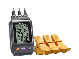日置　電圧計付検相器　PD3259