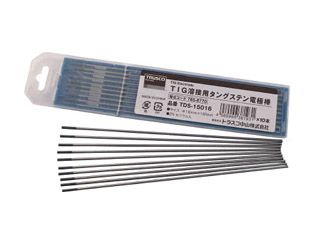 トラスコ　TIG溶接用タングステン電極棒　TDS-15016(10本入)