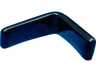 トラスコ　アングルカバー40角用　TVL-40-2-BK(2個入)　黒