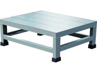 トラスコ　アルミ製溶接一体構造作業台(完成品)　WTDB-5425