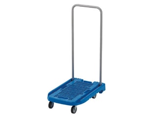 トラスコ　樹脂製運搬車　アクロキャリー　AC-1-B(ブルー)