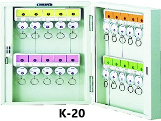トラスコ　キーボックス鍵付タイプ(20個)　K-20