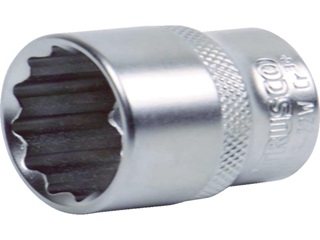 トラスコ　ソケット12角(差込角9.5mm)　対辺8mm　TS3-08W