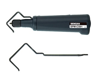 デンサン　丸型ケーブル用ストリッパー　SPM-CS01