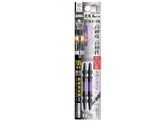 ANEX　黒龍靭ビットスリムタイプ　(+)2×65　ABRS-2065(2本組)