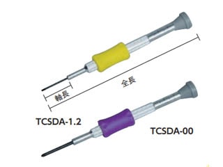 トラスコ　精密ドライバー(-)1.0　TCSDA-1.0