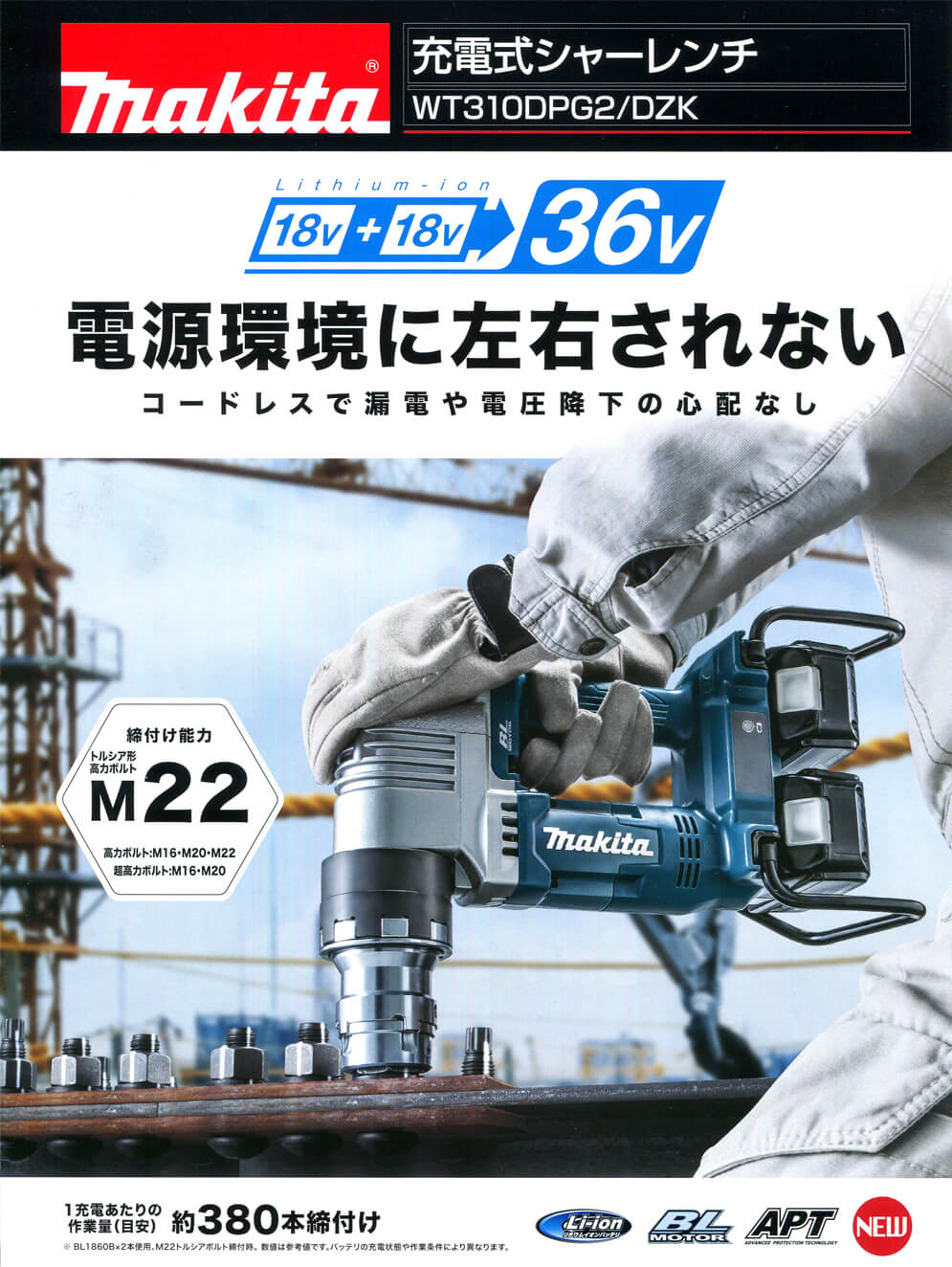 マキタ WT310DZK 充電式シャーレンチ ウエダ金物【公式サイト】