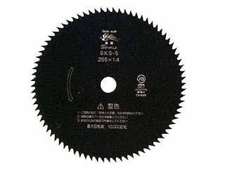 三陽金属　刈払機用回転刈刃80枚黒仕上　ハンサムグリーン　255mm　0132