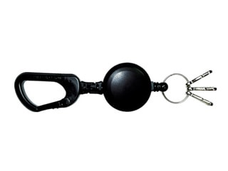 トラスコ　カラビナリール　キーリング付　TKRK-S(Sサイズ)
