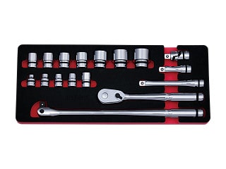 KTC　ネプロス12.7sq.ソケットレンチセット(17点)　NTB417A