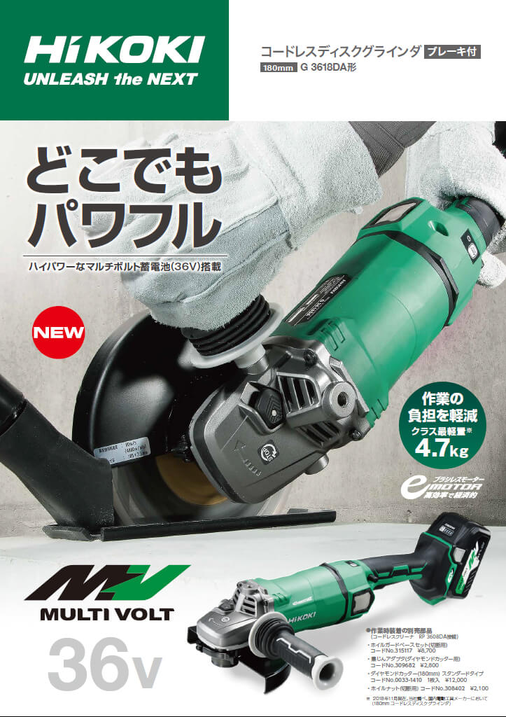 最前線の どうぐ屋 だぐ工房マキタ 18V 180mm 充電式ディスクグラインダ GA701DPG2