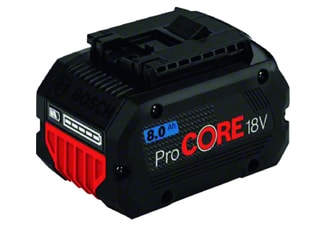 ボッシュ　リチウムイオンバッテリー　18V-8.0Ah　PROCORE18V8.0