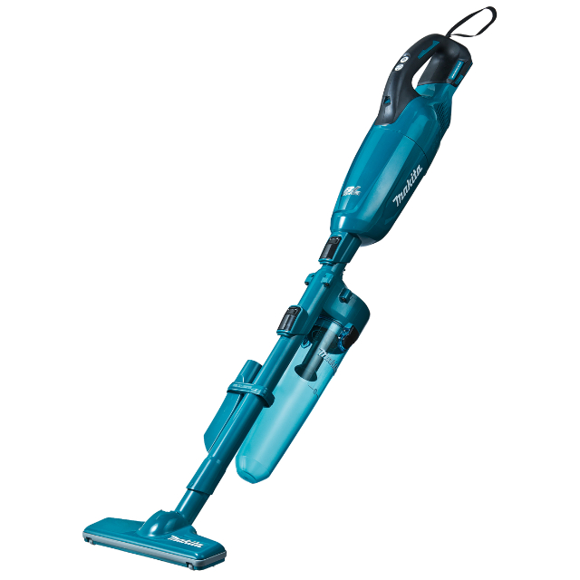 ☆未使用品☆makita マキタ 18V 充電式クリーナー CL281FDFCW バッテリー(18V 3.0Ah) 充電器 サイクロンアタッチメント付 81689