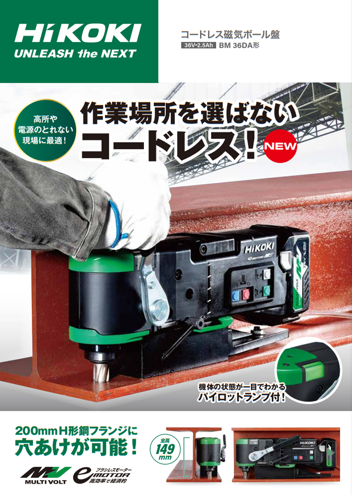 最大79％オフ！ HiKOKI ハイコーキ 旧日立工機 磁気ボール盤 BM40M2